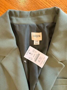 J. Crew Olive Green Blazer Jacket